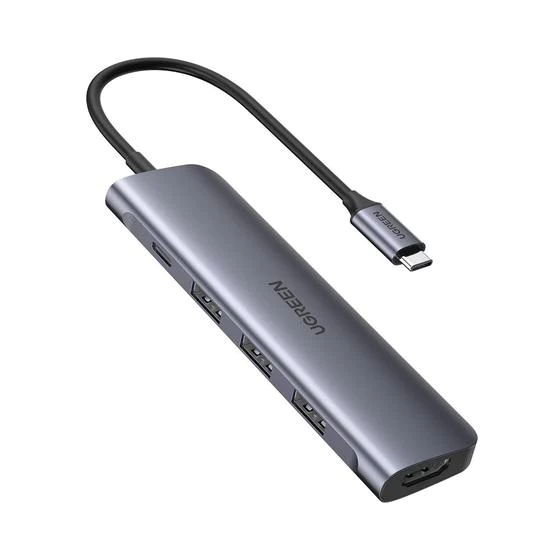 Ugreen USB3 Type-C Multi-Port Hub 3xUSB + HDMI1.4 + 1xUSB-C with Power Delivery